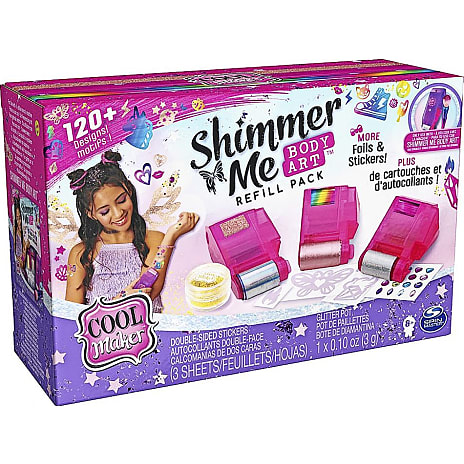 Cool Maker Shimmer Me Body Art - refill pakke