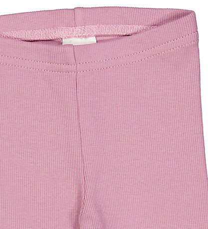 Freds WoRød Leggings - Rib - Alfa - Pink Haze