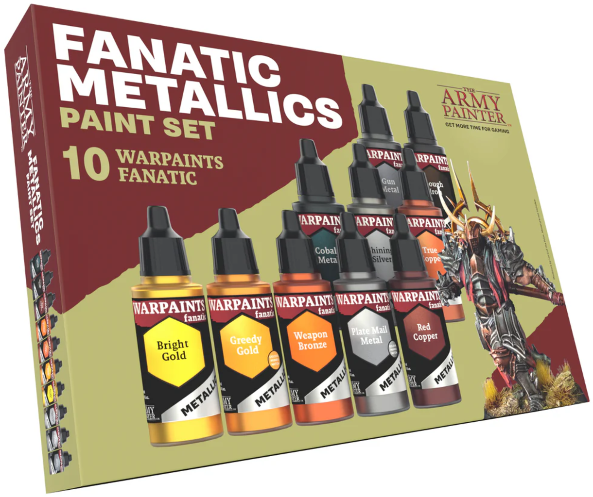 The Army Painter  Warpaints Fanatic: Metallics Set    Dein Toolkit für schimmernde Details