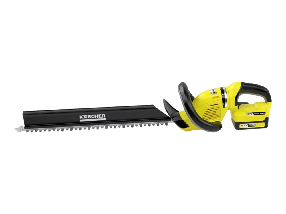 Kärcher HGE 18-50 - Hæktrimmer - ledningfri - 18 V - 2.5 Ah - 50 cm - tandmellemrum: 22 mm - 2.9 kg