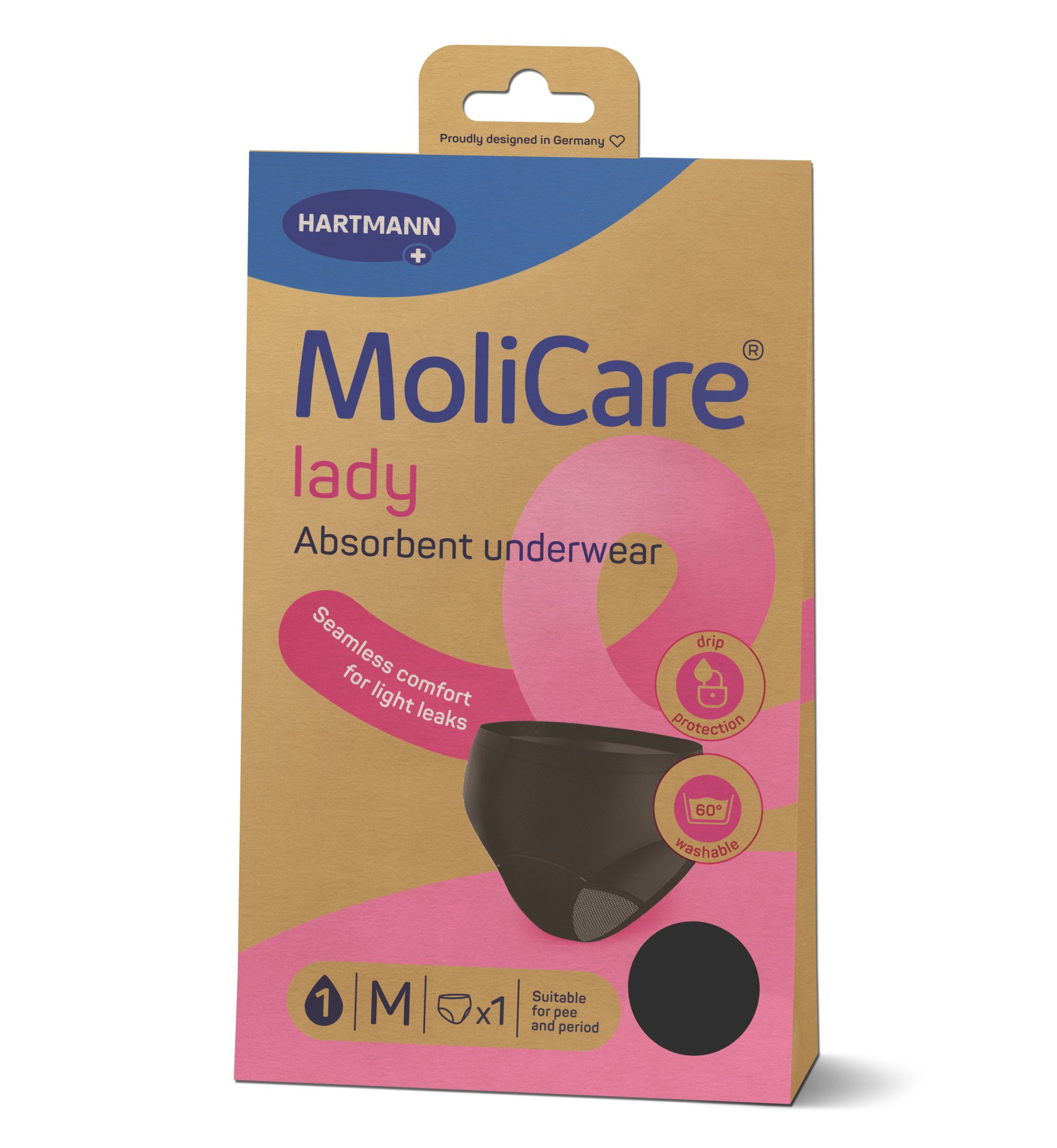 MOLICARE Absorbent Underwear Lady M   5 Pads Btl 1 Stk