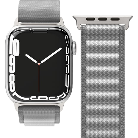 Vonmählen Action Loop 2 nylonrem til Apple Watch - lysegrå