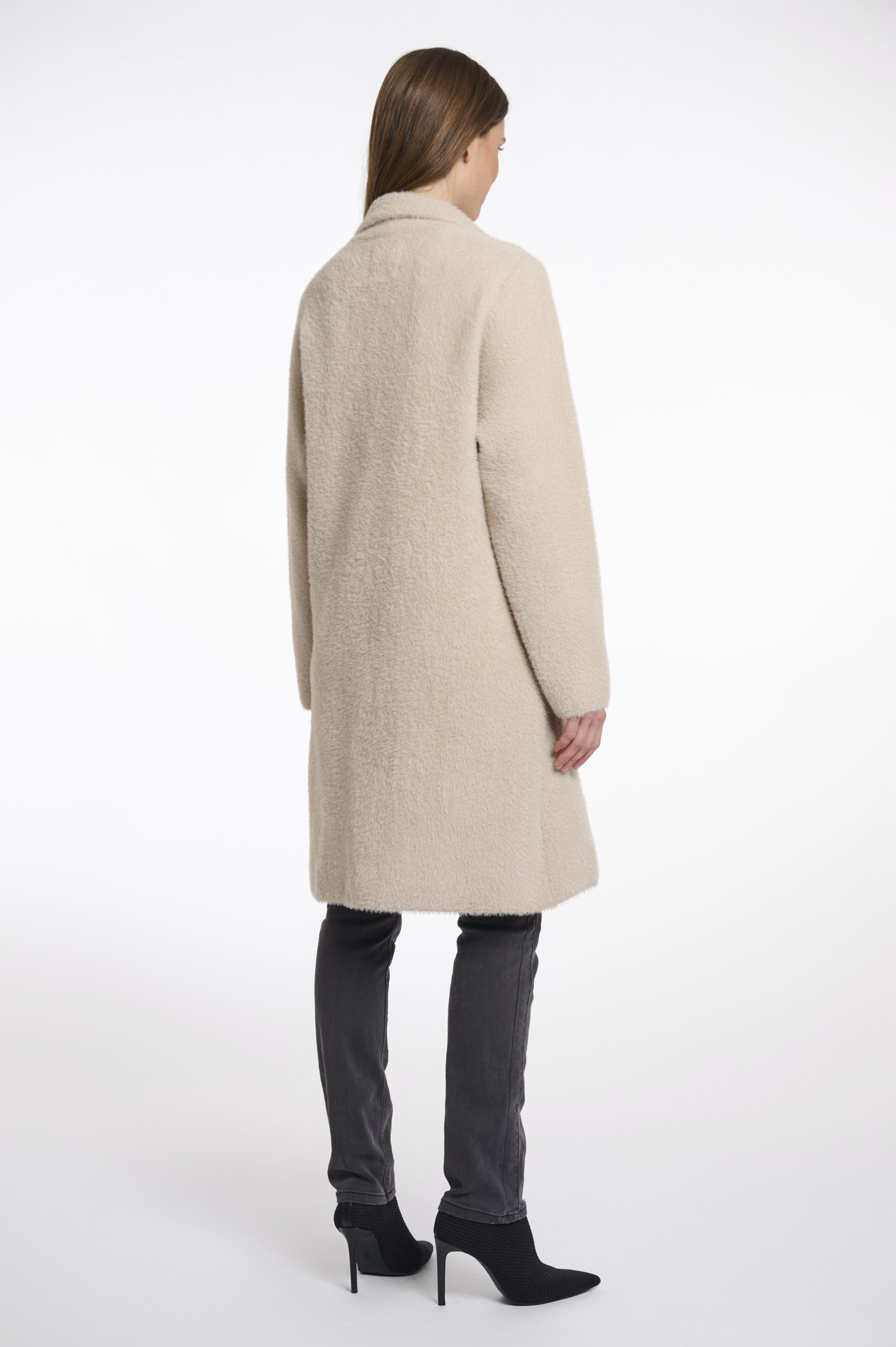 Rino & Pelle – Madina Double Breasted Cardigan - Stone
