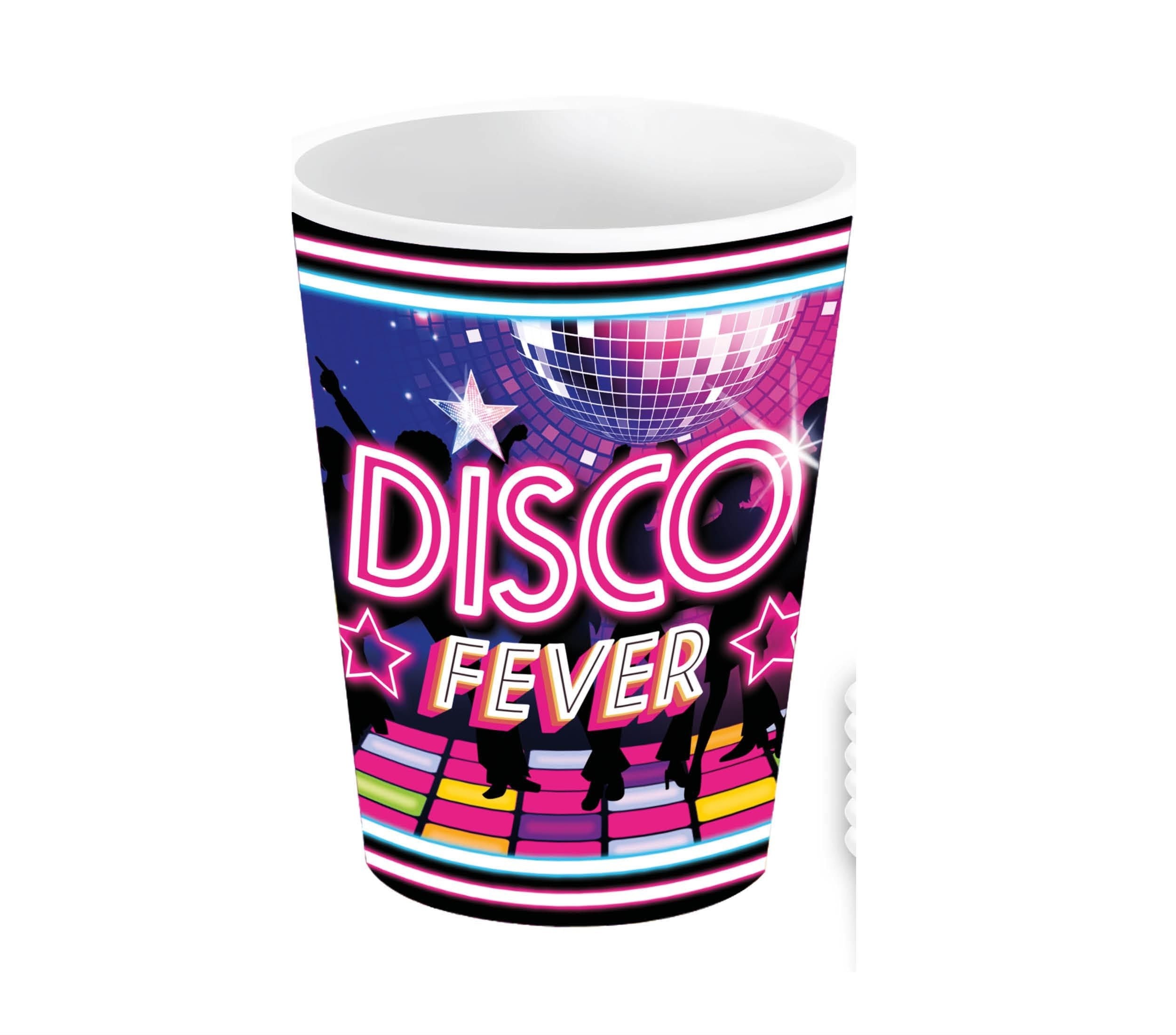 Disco 70S Bekers 240ml 6st