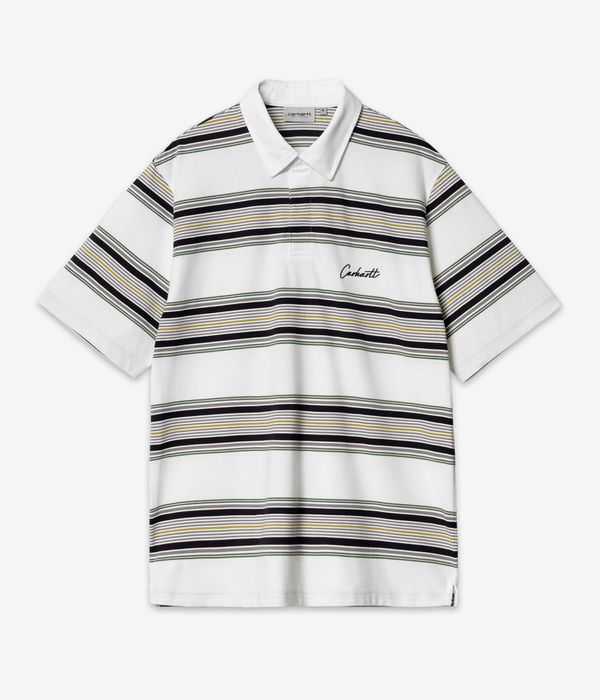 Carhartt WIP Gaines Rugby Hemd (stripe wax)