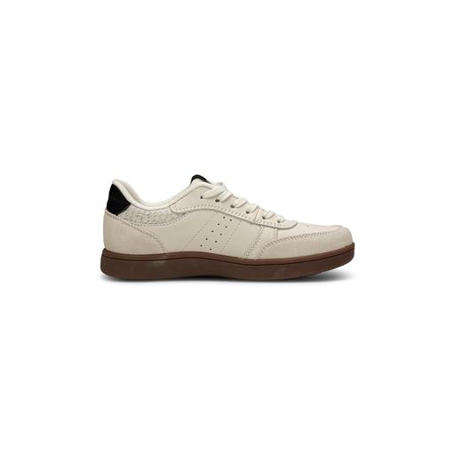 Woden Bjork Mix Sneakers, Blanc De Blanc/Black, 42