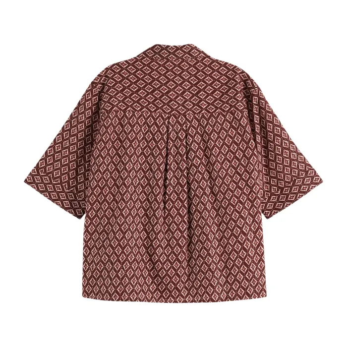 Scotch & Soda Lurex Print Top Dames