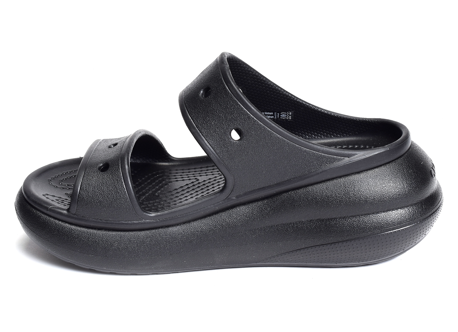 Classic cruch sandal noir