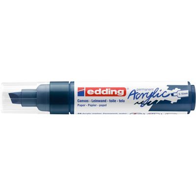 Edding 5000 - Marqueur acrylique - bleu nuit