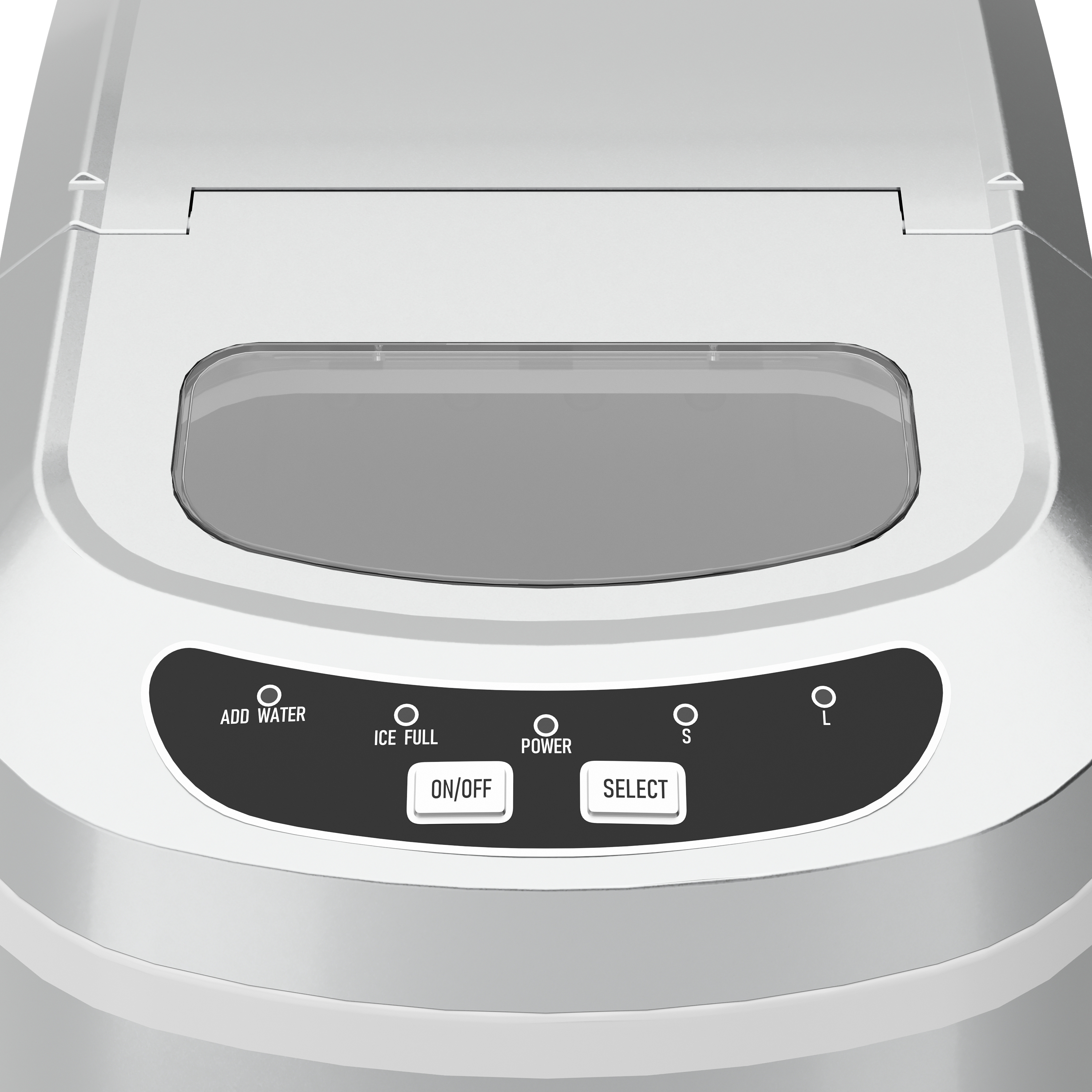Eiswürfelmaschine silber 2.2L - 12 kg / 24 h