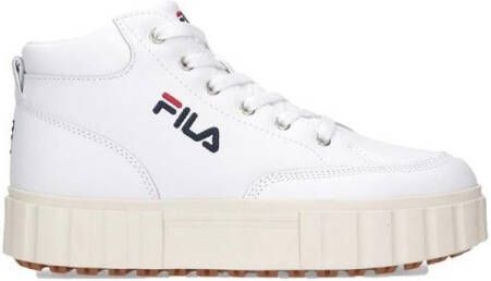 Fila Witte High-Top Vetersneaker White Dames