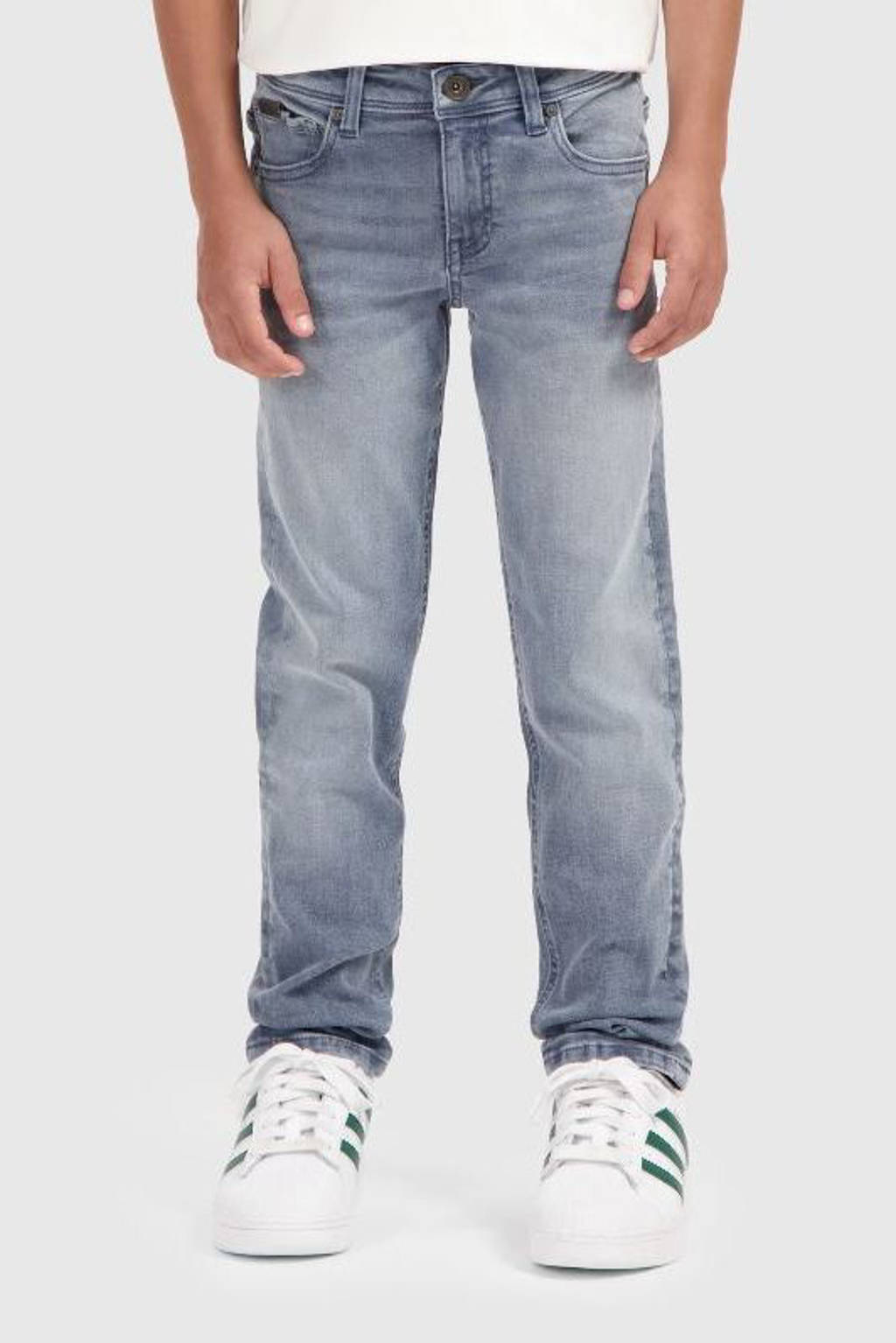 straight leg jeans The Noah denim blue grey