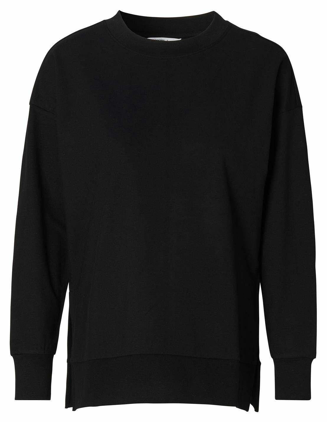 Noppies Maternity Trui met voedingsfunctie Pepe - Black