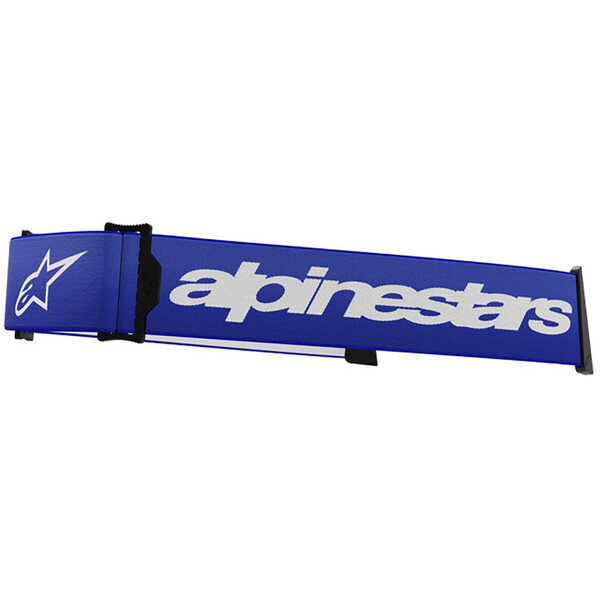 Alpinestars - Sangle Masque Supertech Bleu / Blanc