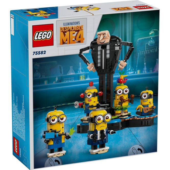 LEGO® Ich - Einfach unverbesserlich 4 75582 - Gru und die Minions aus LEGO® Steinen