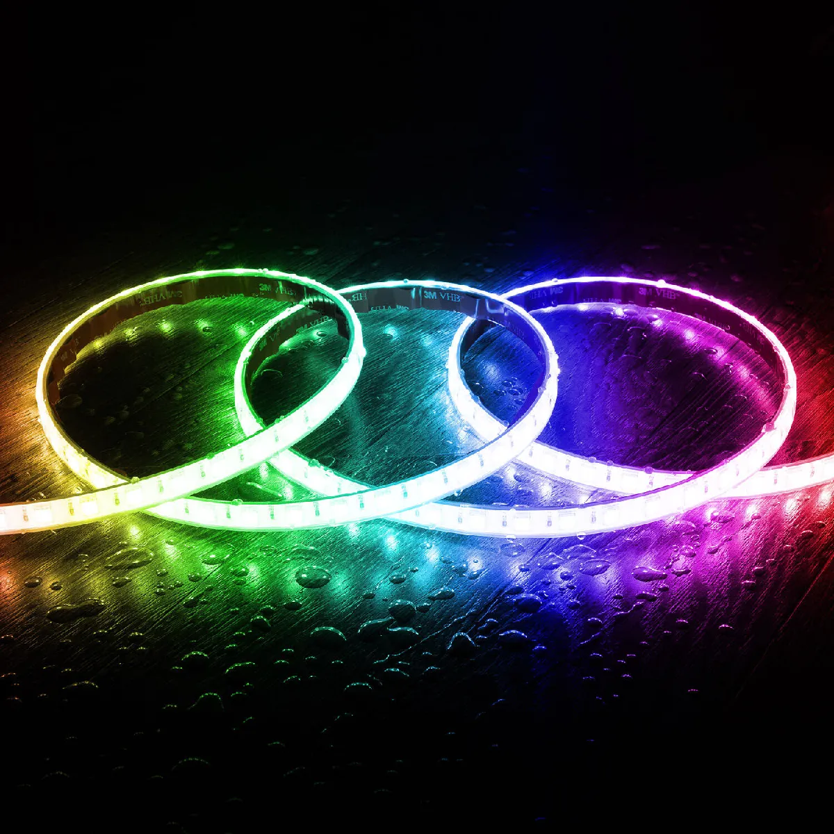 Ledkia Ruban LED RGB 220V - SMD5050