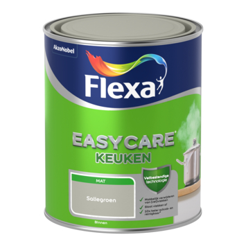 Flexa EasyCare muurverf keuken saliegroen mat 1 liter