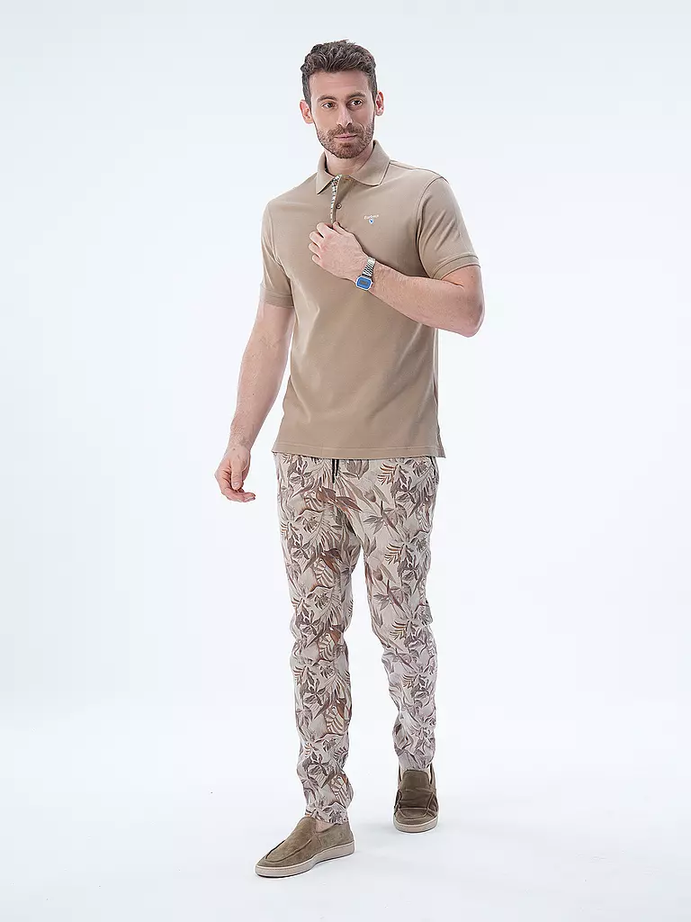 BARBOUR Poloshirt Regular Fit beige