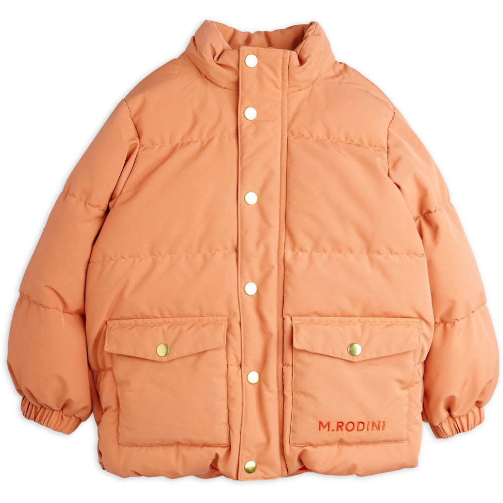 Køb Mini Rodini Pink Solid Heavy Puffer