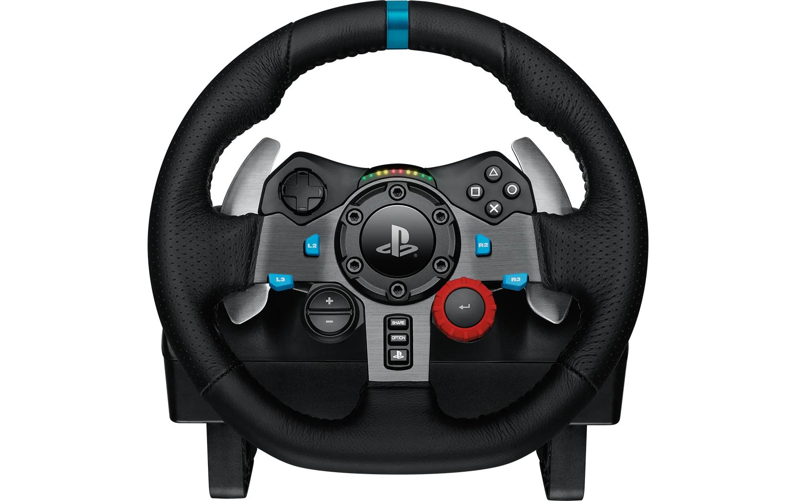 Lenkrad G29 Driving Force PS5 / PS4 / PS3 / PC<br>Rennlenkrad und Pedale für PS5, PS4, PS3 und PC