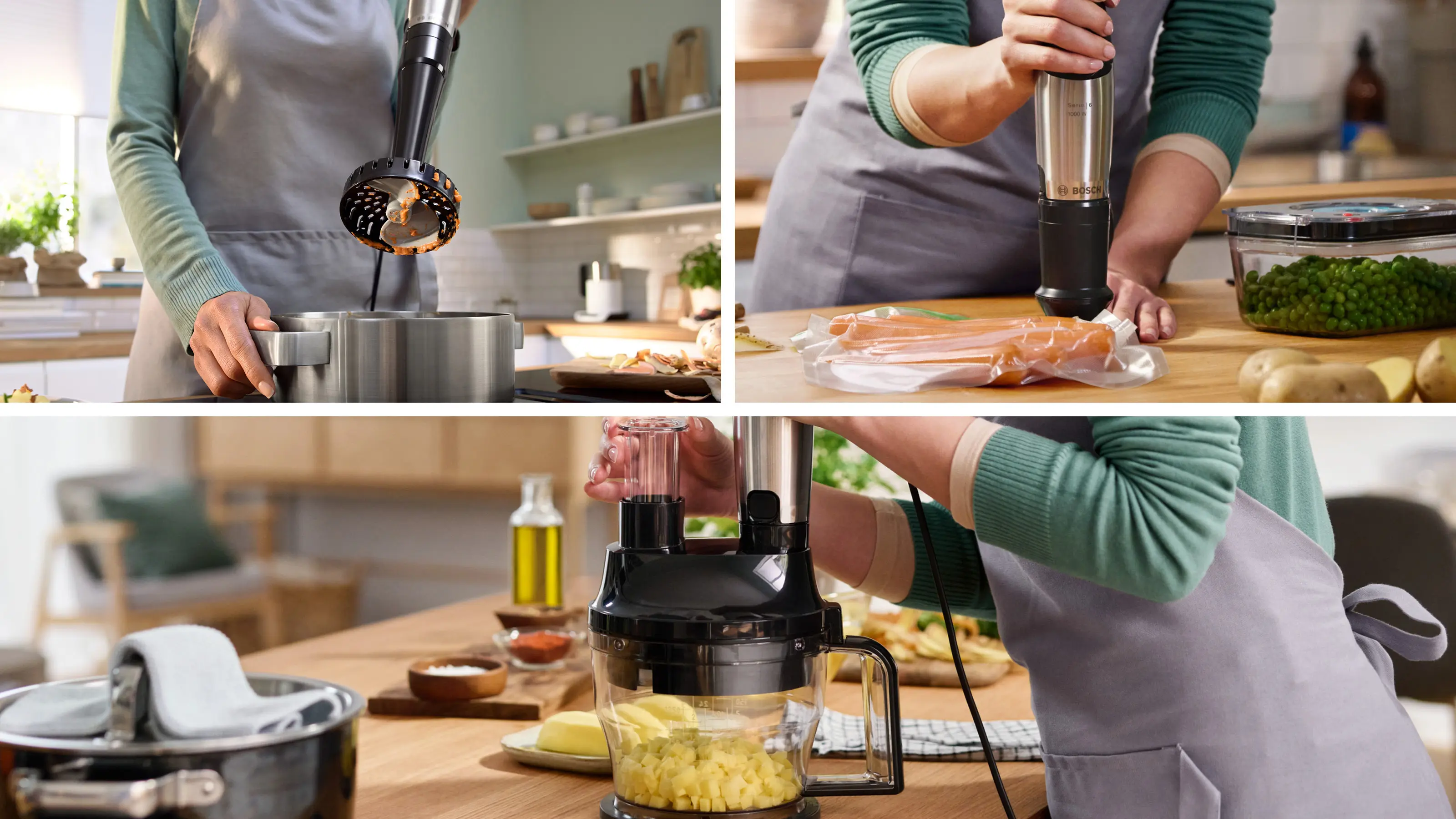 Serie 6 Staafmixer ErgoMaster 1000 W Roestvrij staal