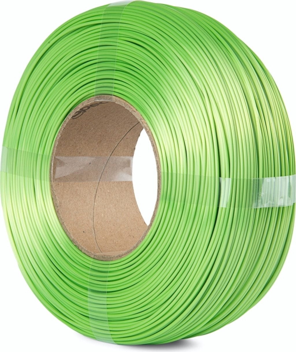 Spectrum  ReFill PLA Silk Apple Green, 1,75 mm / 1000 g    Refill PLA mit Silk Effekt in Apple Green