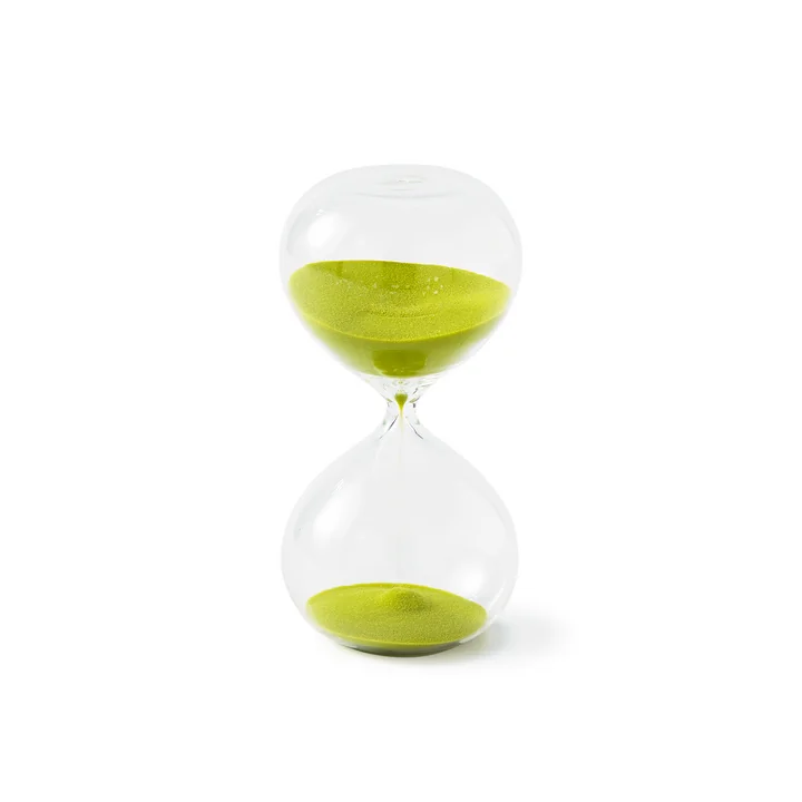 Pols Potten - Ball Sanduhr S, hellgrün