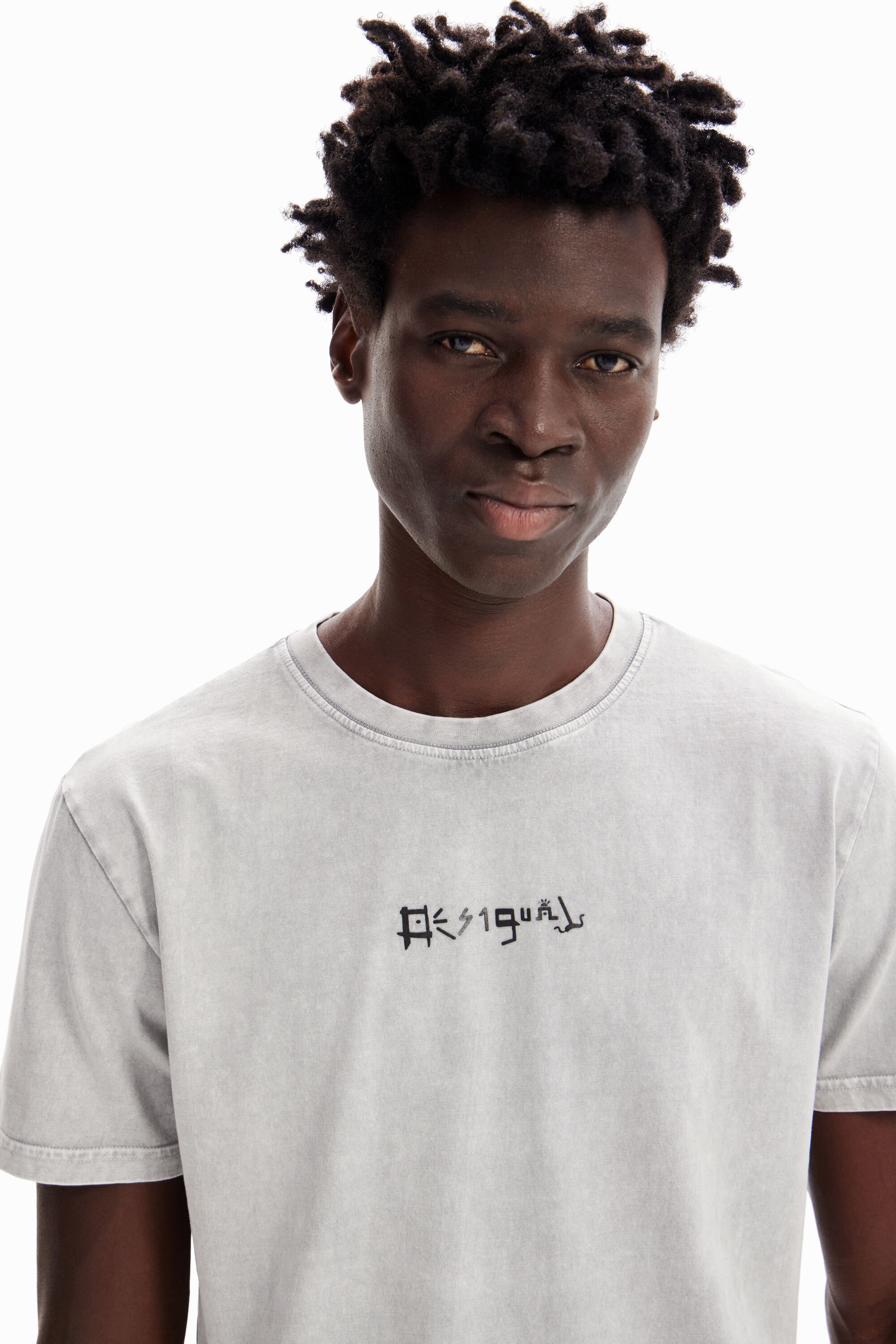 T-shirt délavé aliens
