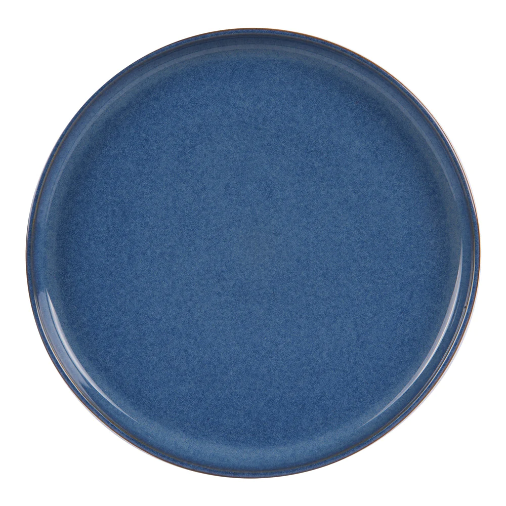 Assiette plate Uno Bleu Cobalt 28 cm (lot de 6) Table passion