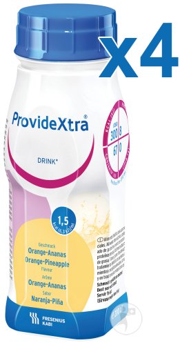 Fresubin ProvideXtra Drink Orange-Ananas Flacons 4x200ml