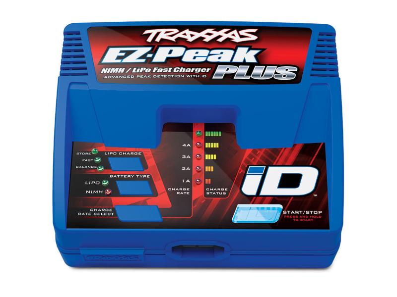 Traxxas Ladegerät Combo EZ-Peak Plus & 1x LiPo-Akku 2S 5800 40-W-Ladegerät inkl. LiPo-Akku