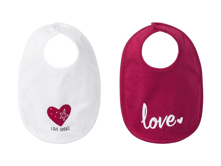 Baby-slabbetje 2 stuks