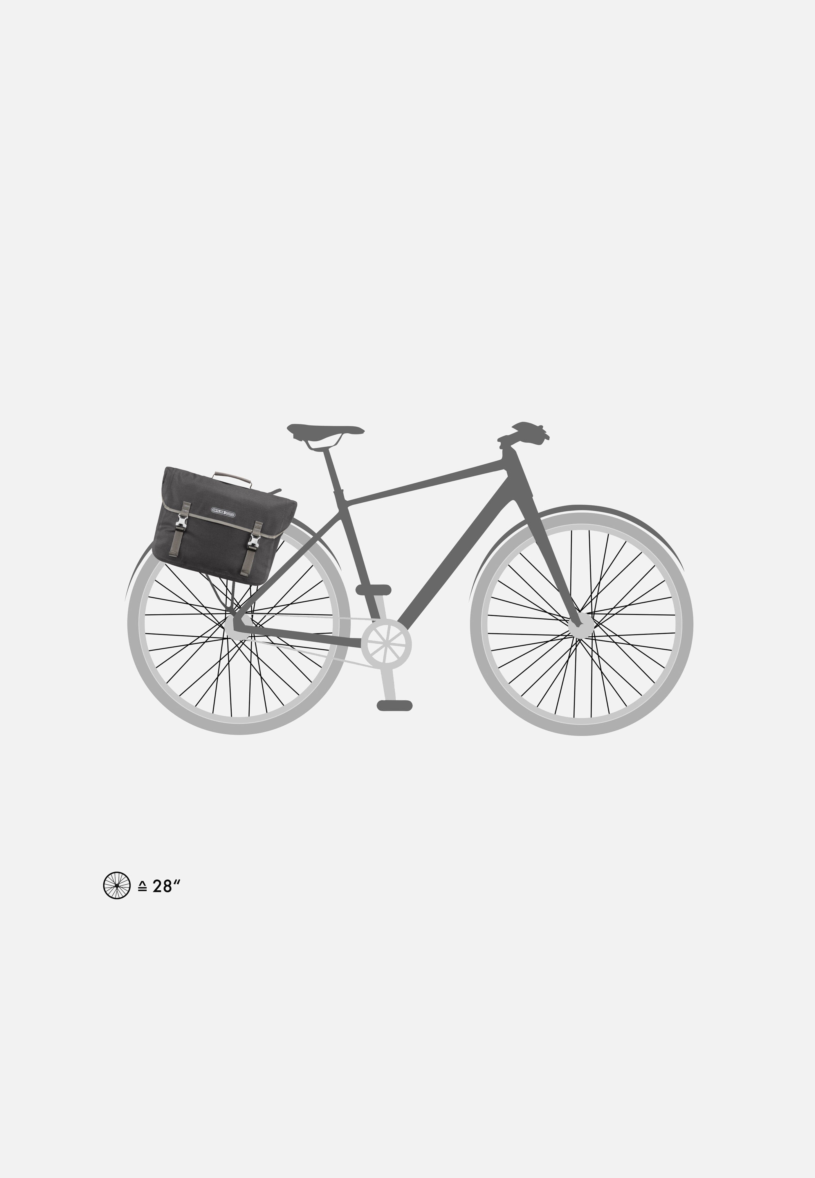 Commuter-Bag Urban QL2.1 Pepper - Fahrradtasche