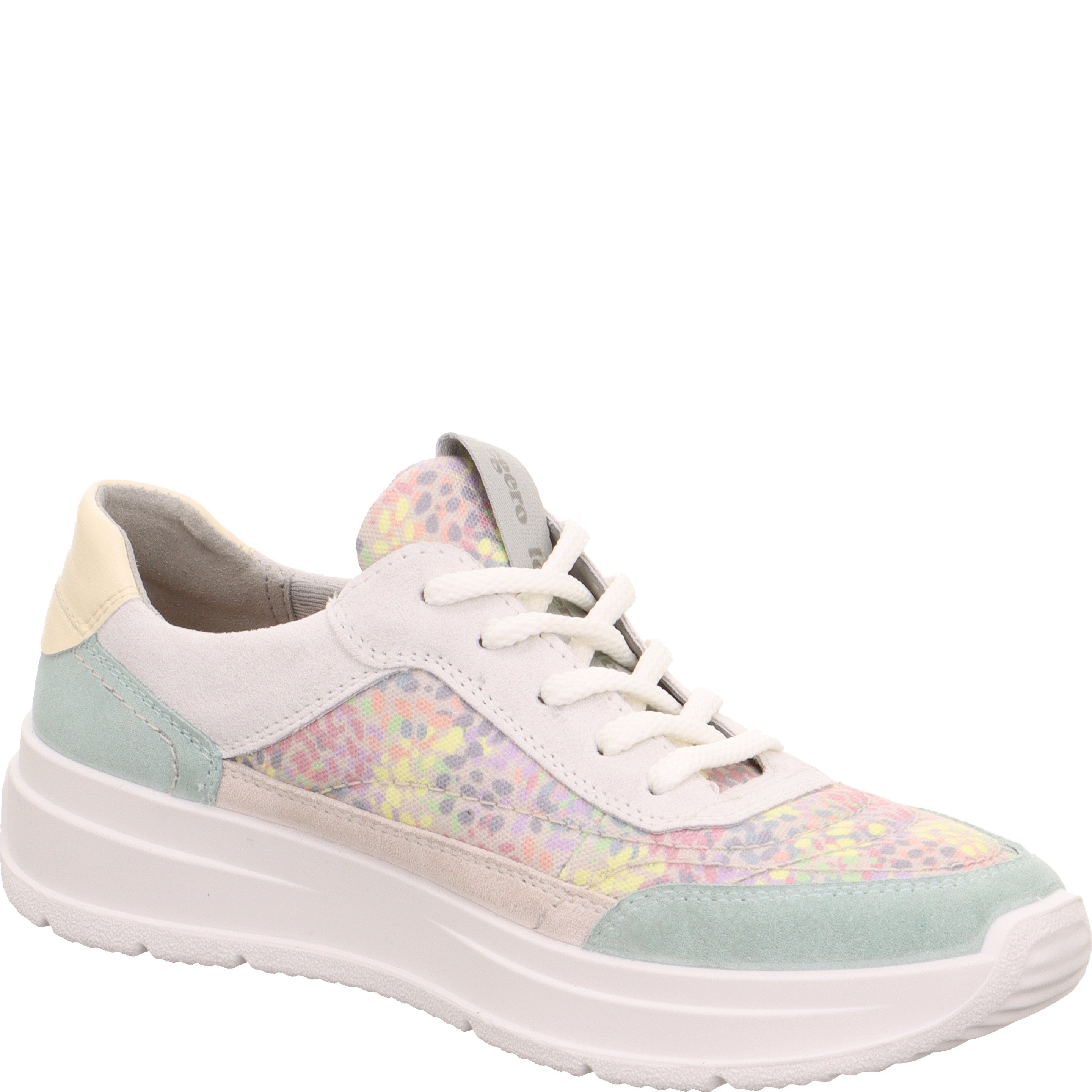 legero SPRINTER Damen  Sneaker low mit Schnürung - Farbe: Mehrfarbig Grün - Größe: 5.5