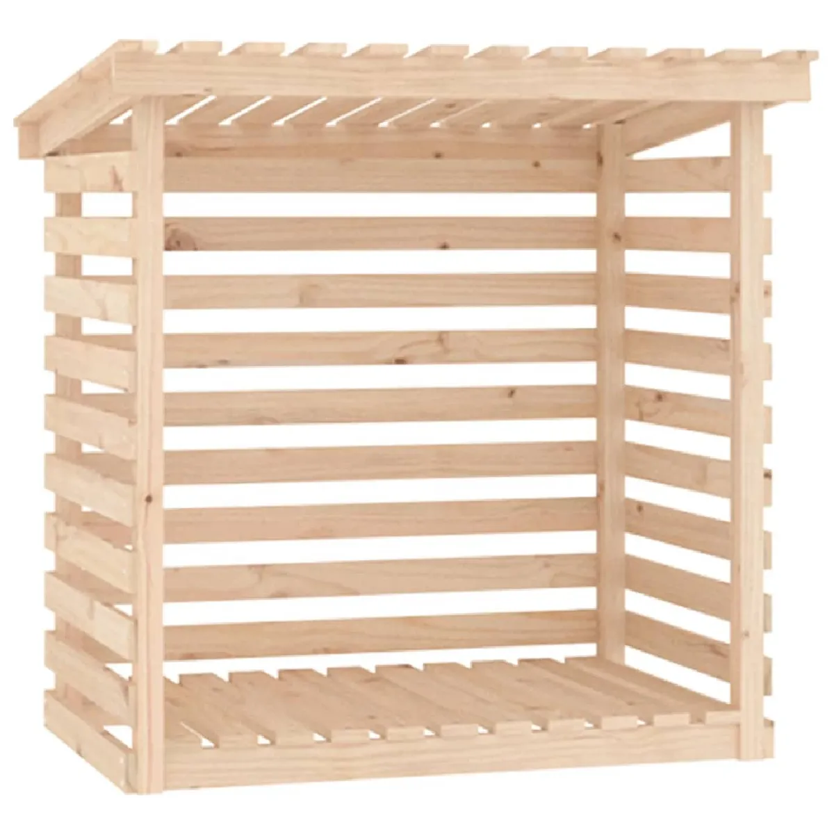 VidaXL Support à Bûches Bois de Pin