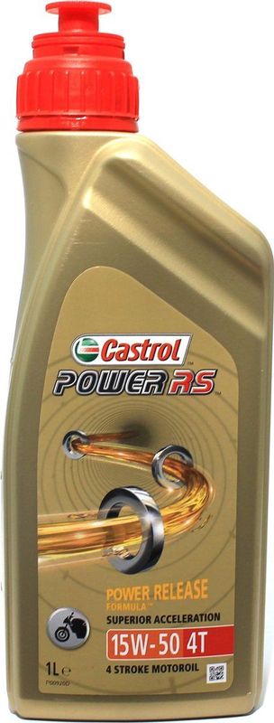 Castrol - Power RS 4T - Motorolie - 15W50 - 1L
