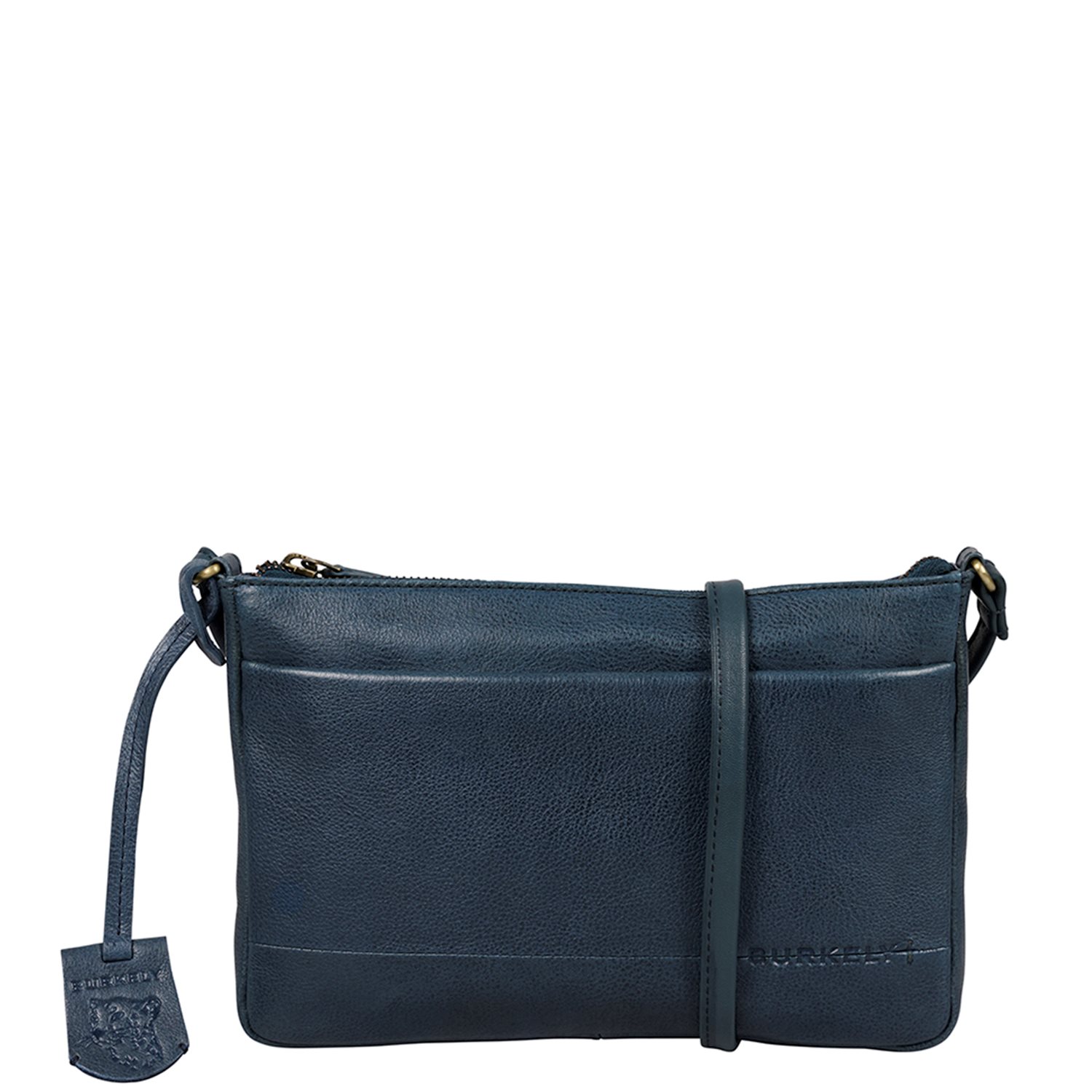 Burkely Natural Norah Crossbody zip blue