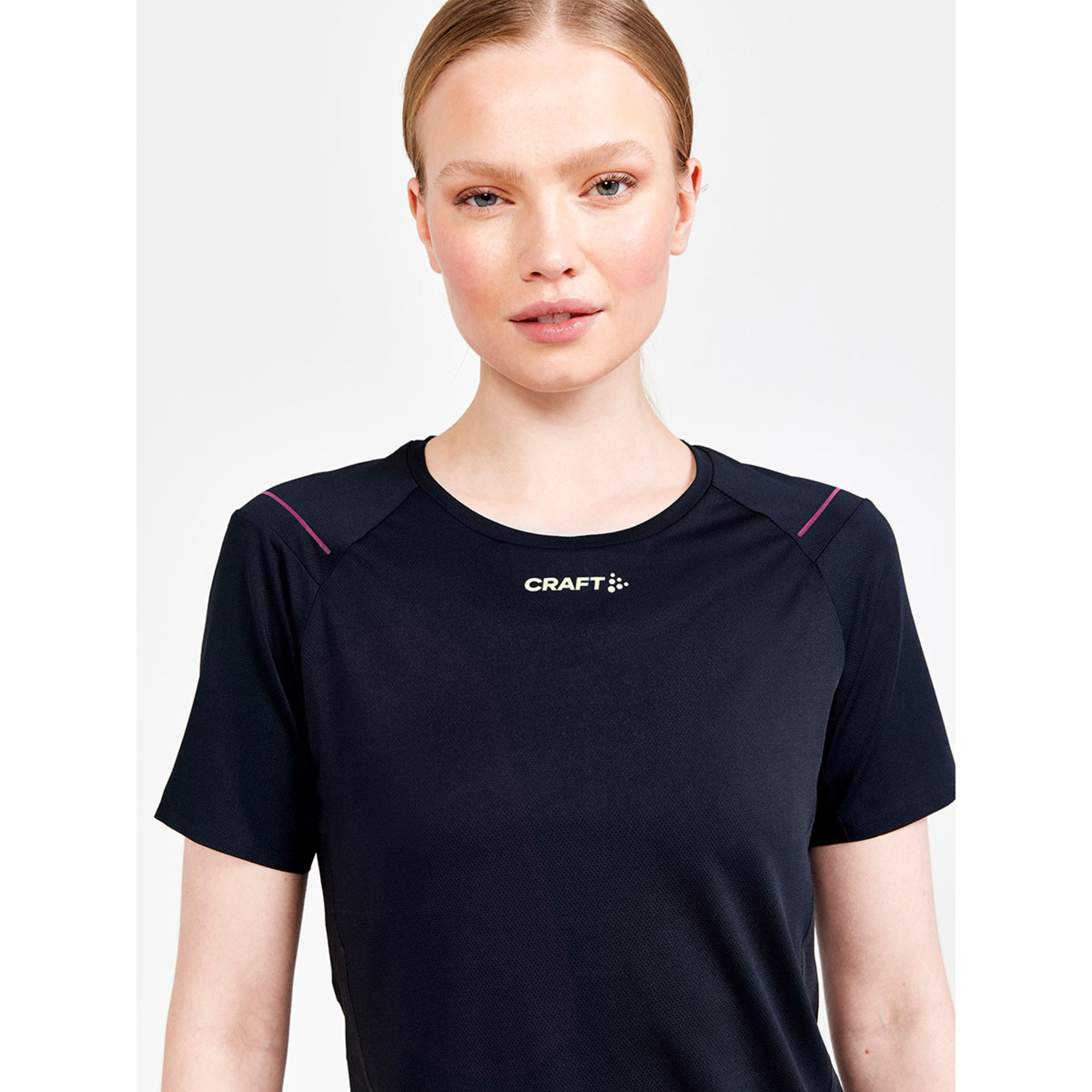 Craft PRO Hypervent Hardloopshirt Korte Mouwen Zwart Dames