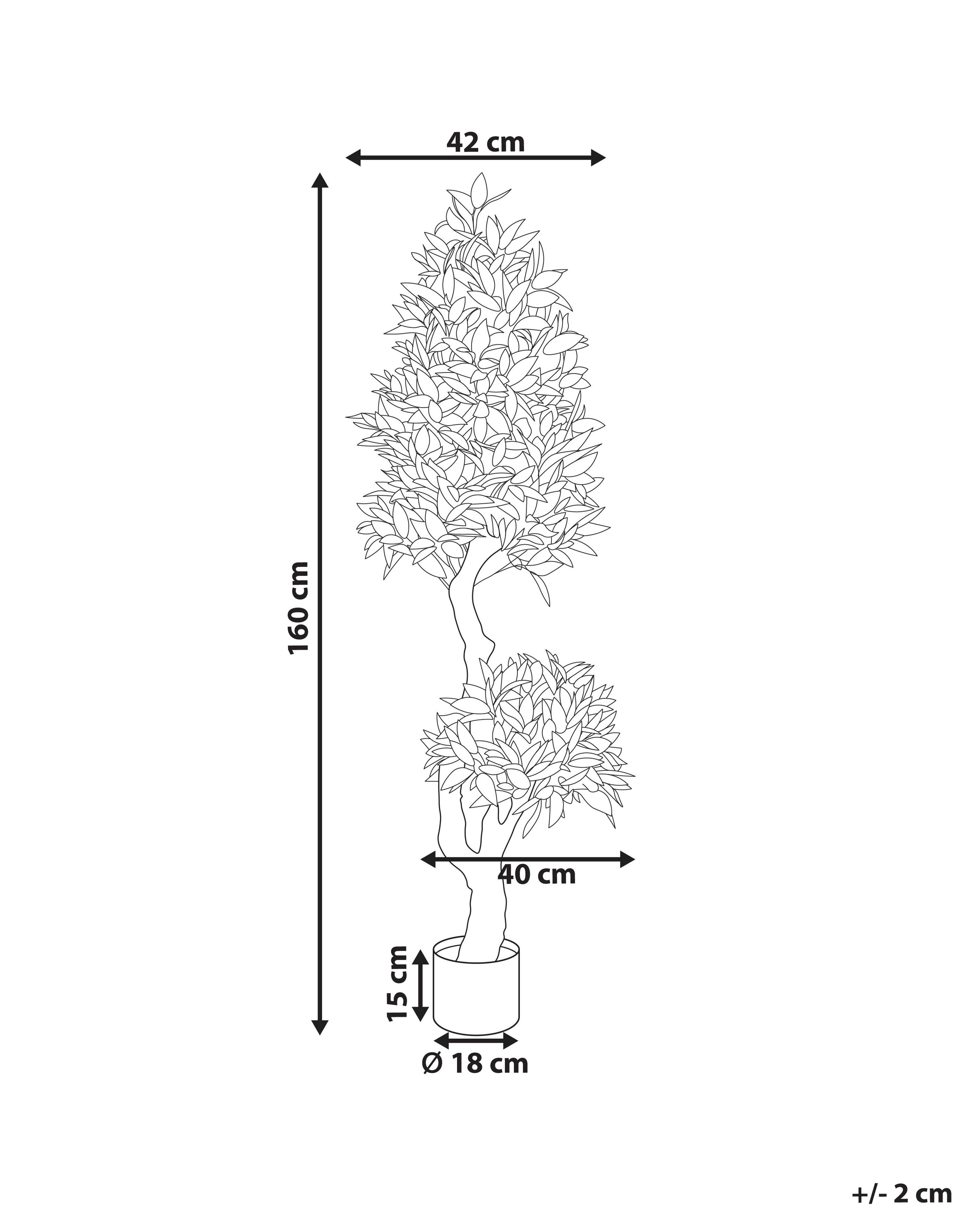 Kunstplant LAURELE 160 cm Groen