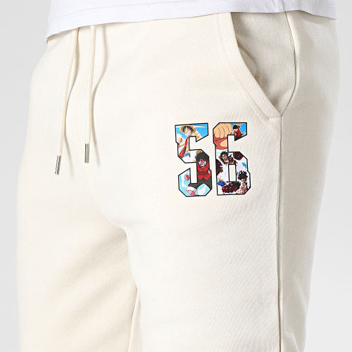 Pantalon Jogging Luffy Beige