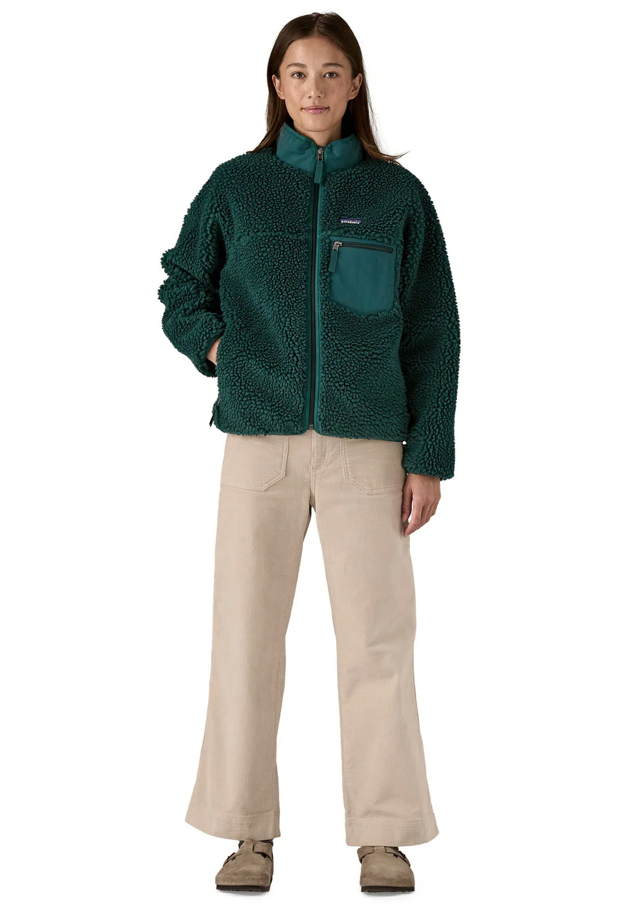 Patagonia Fleecejacke W's Classic Retro-X Jacket Cascade Green