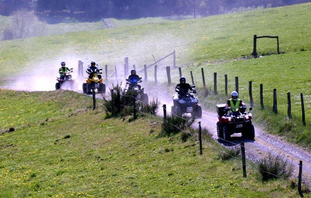 Quad Schnuppertour in Morsbach als Geschenkidee