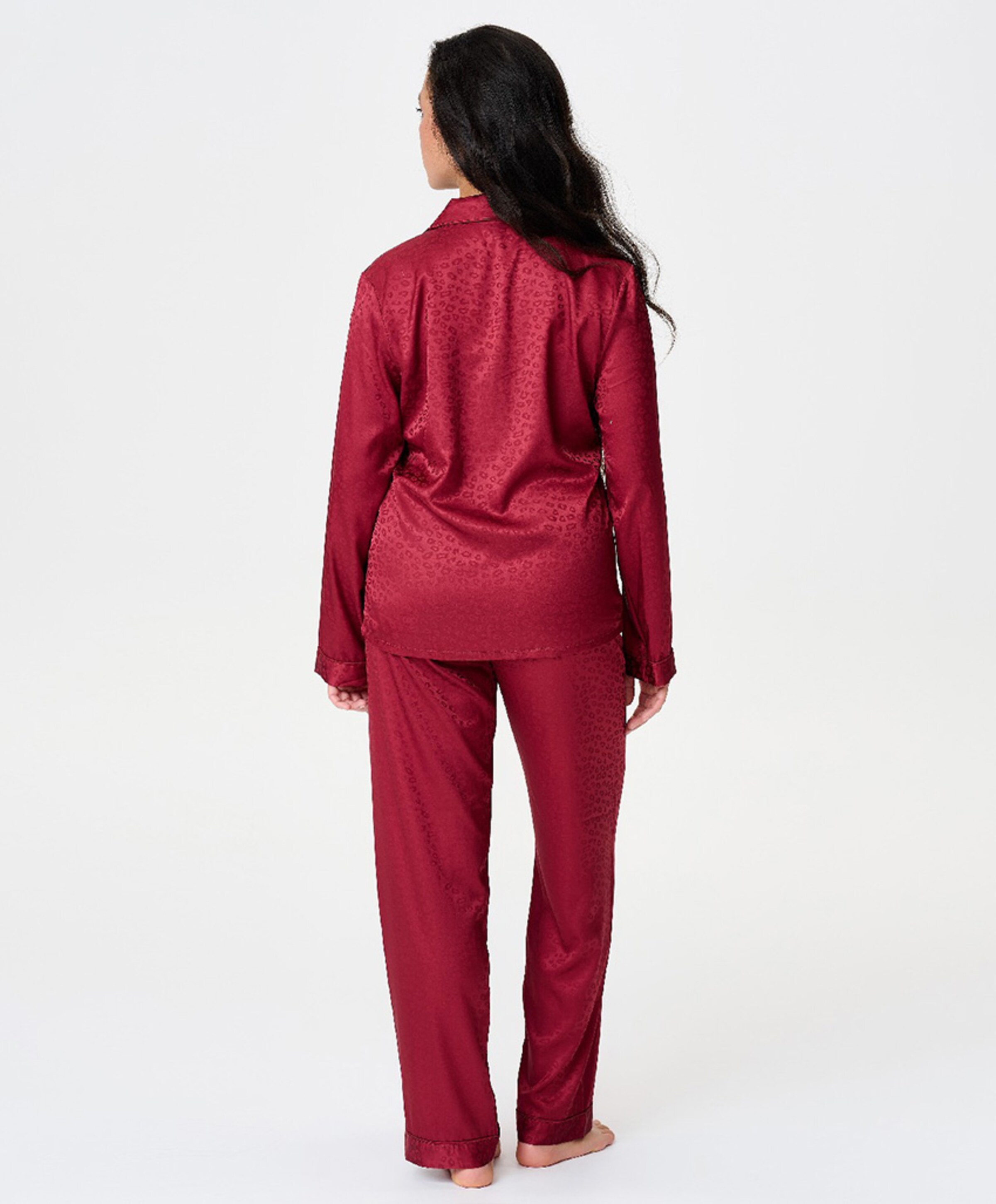 LingaDore Dames pyjama bordeaux
