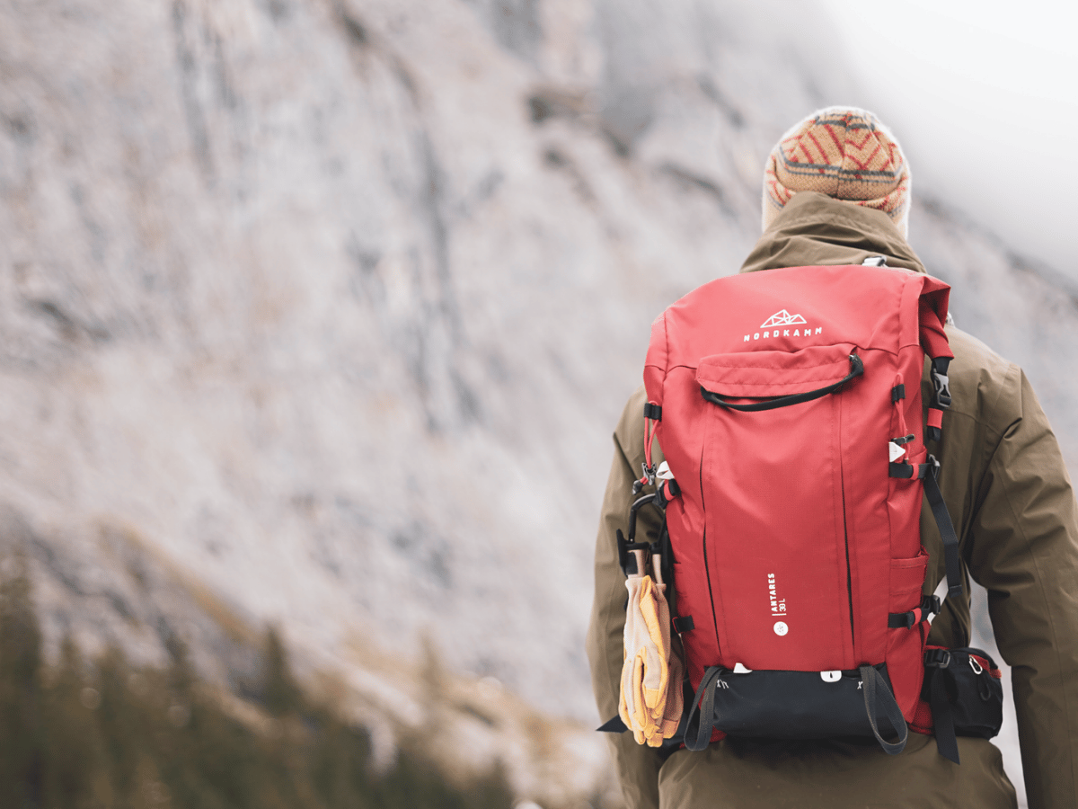 Nordkamm Antares Alpine Rolltop 30 Liter rugzak - Red