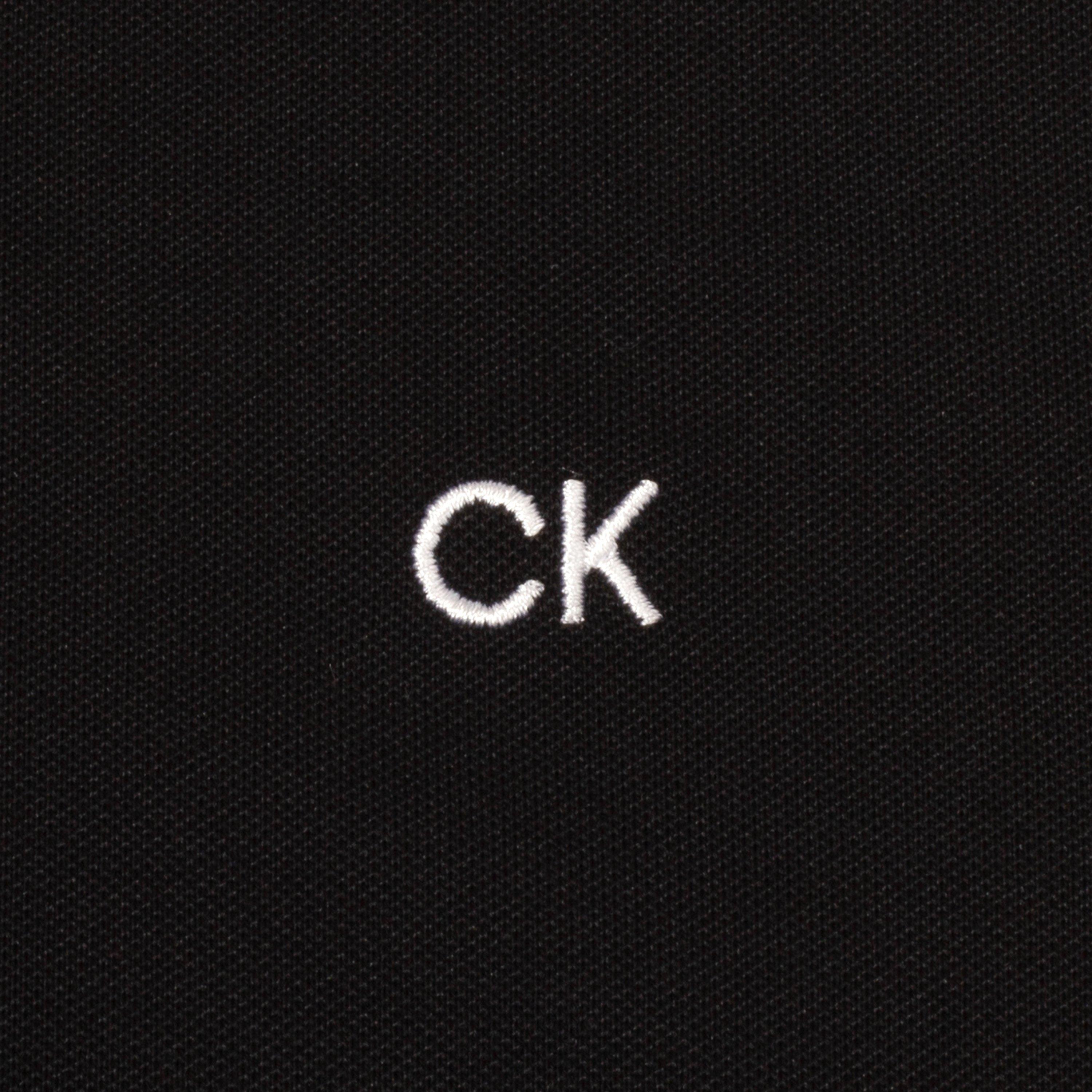 Calvin Klein Golf CKG Monogram Pique Polo Shirt Mens