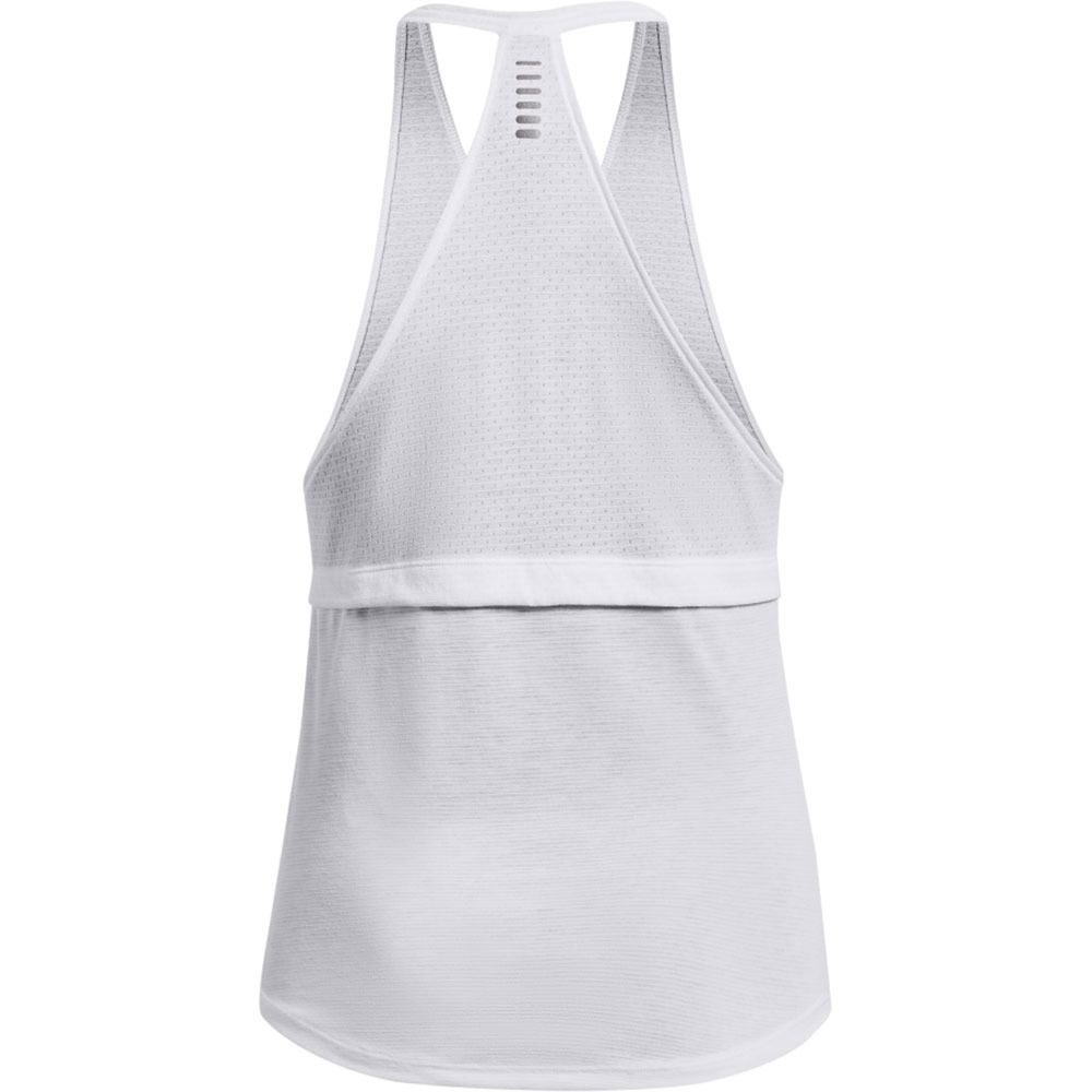 Under Armour STREAKER RUN - Débardeur Femme blanc