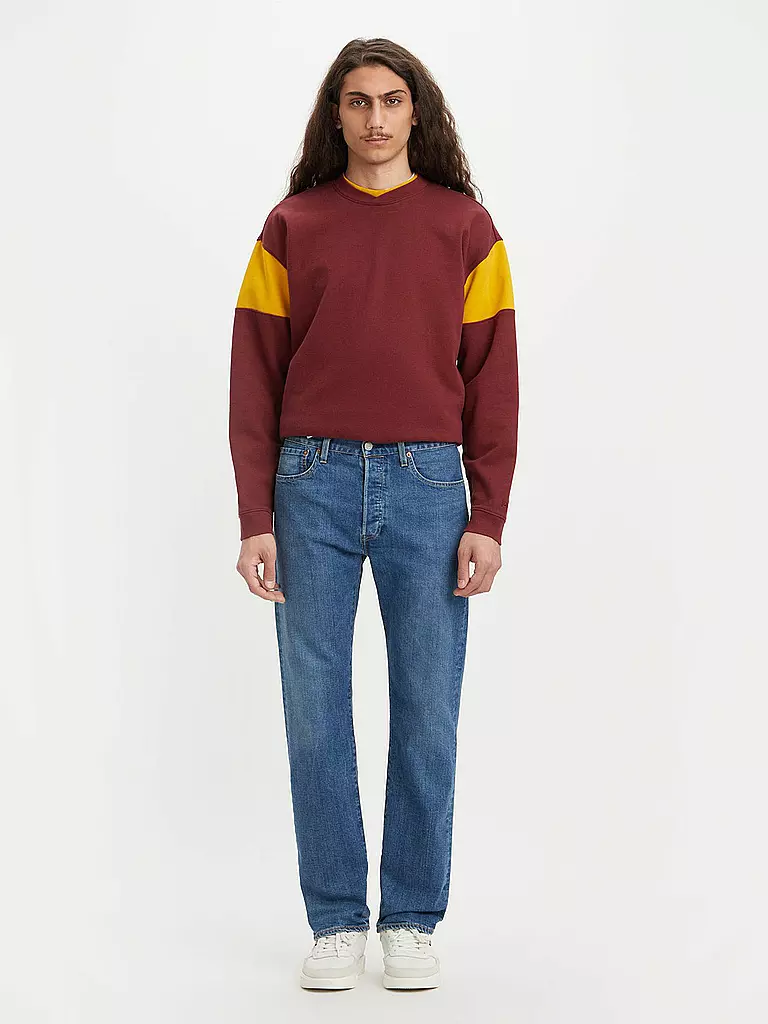 LEVI'S® Jeans Straight Fit 501 blau