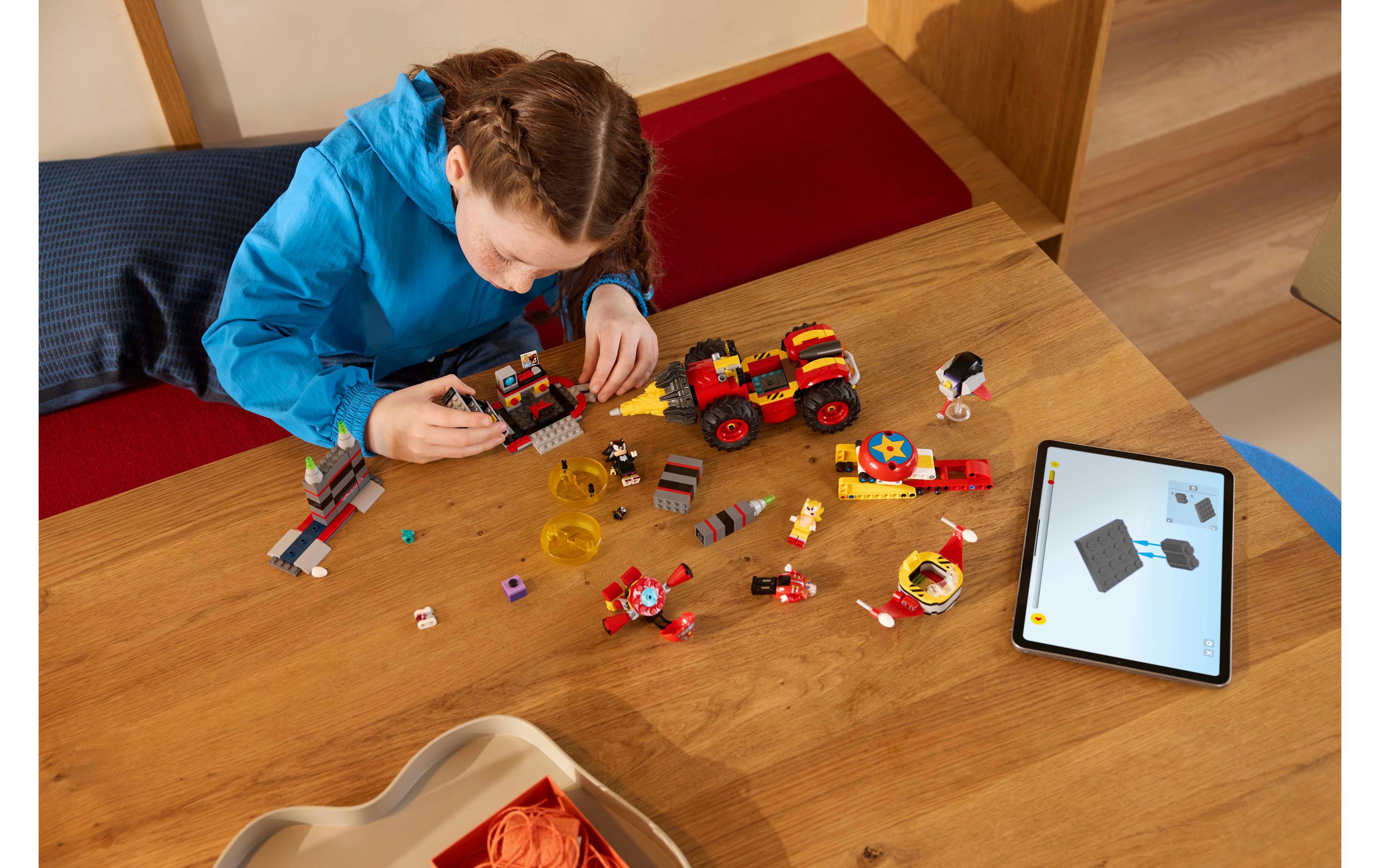 Sonic Super Sonic vs. Egg Drillster 76999LEGO Sonic Bauspielzeug ein tolles Geschenkset für Gamer