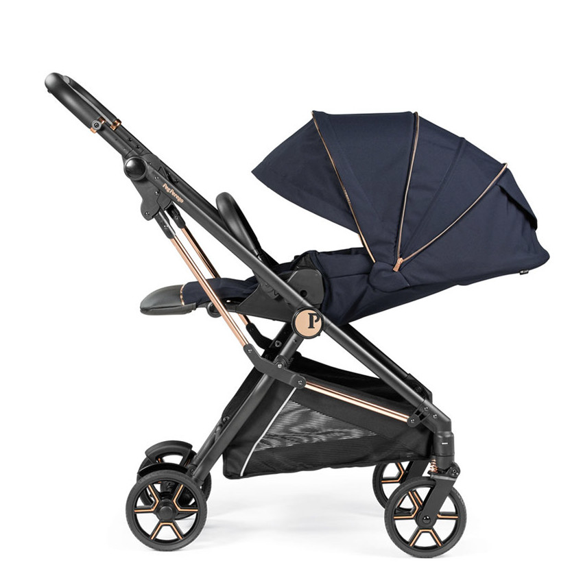 Poussette réversible avec tablier Vivace blue shine