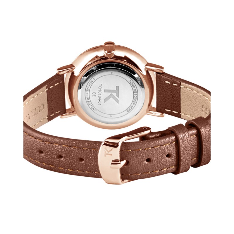 Montre femme analogique Trendy Kiss - Bracelet cuir - Estelle
